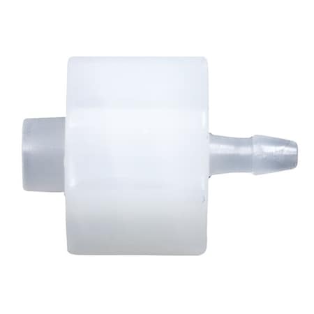 Cole Parmer Luer to Hose Barb Fitting, Straight Adapter, Ntrl Nylon, Cleanroom, Male Luerx1/8in ID; 10PK LM-2NN-QC